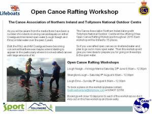 Open Canoe Rafting Workshop